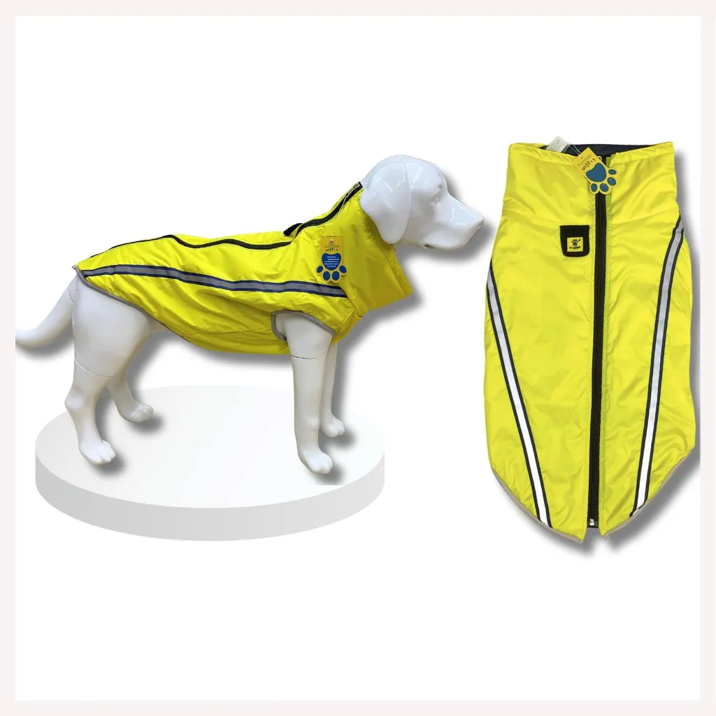 A a Pets' Luxurious Rain & Wind' Protector Jacket for Dogs