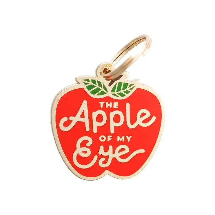 Apple of My Eye Pet ID Tag