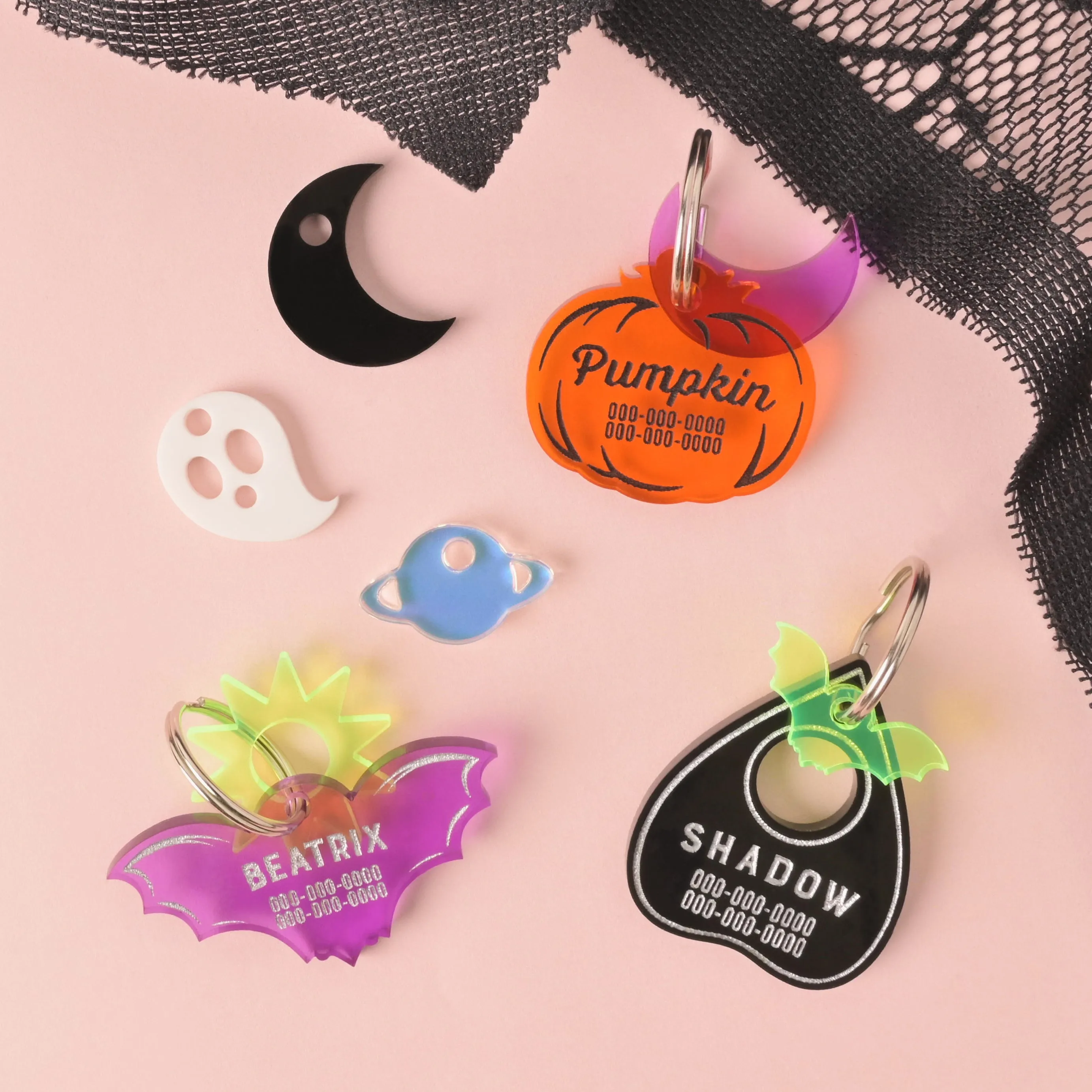 Bat Personalized Pet Tag