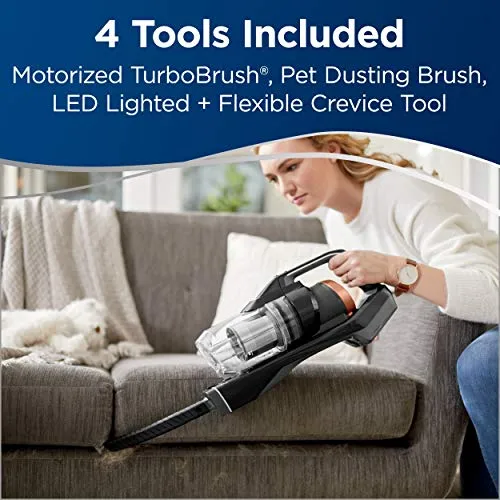 Bissell 2746a Iconpet Pro Cordless Stick Vacuum Titanium Black