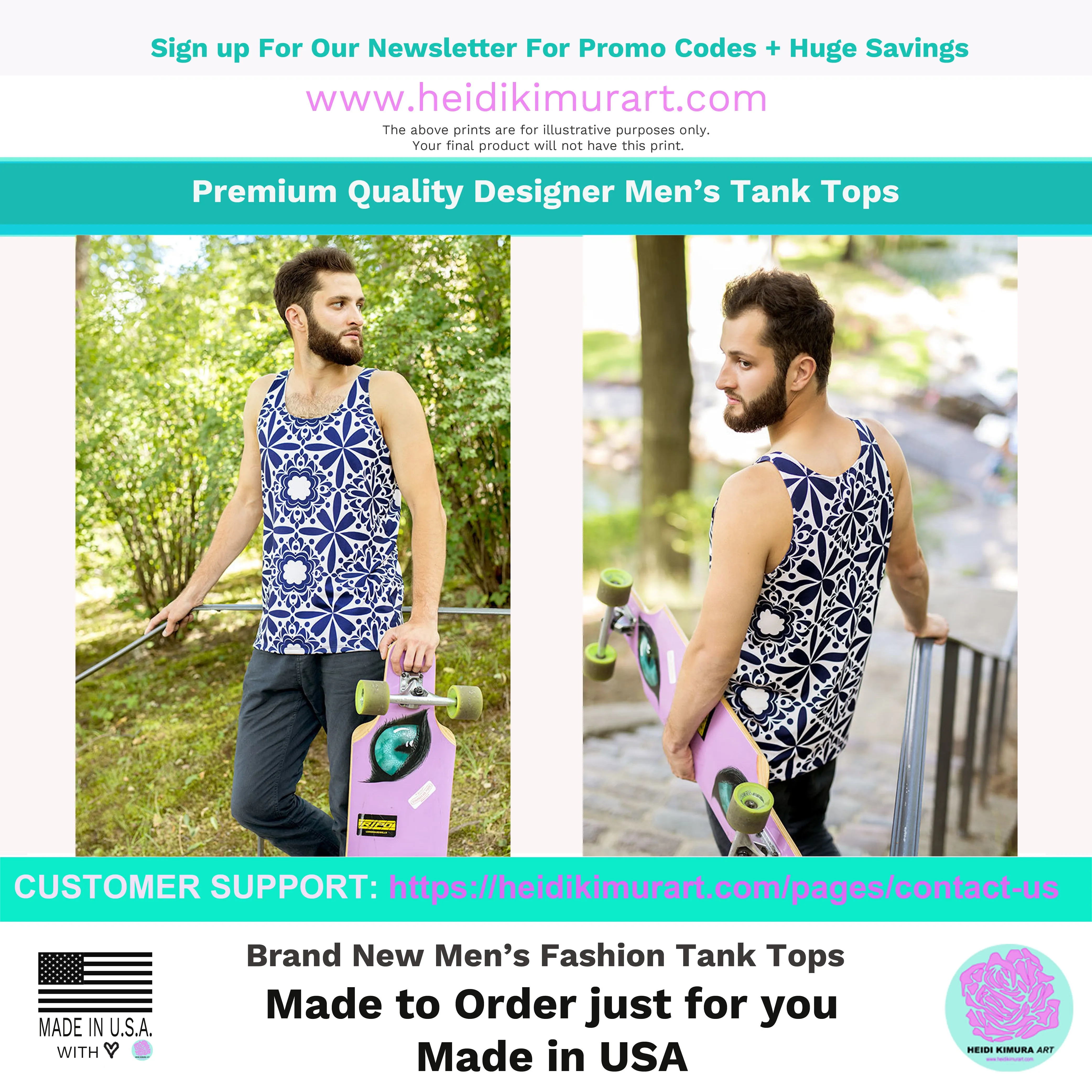 Black Rainbow Men's Tank Top, Polka Dots Gay Friendly Unisex Tank Top- Made in USA/EU