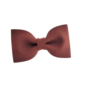 Bow Tie - Brown Suede