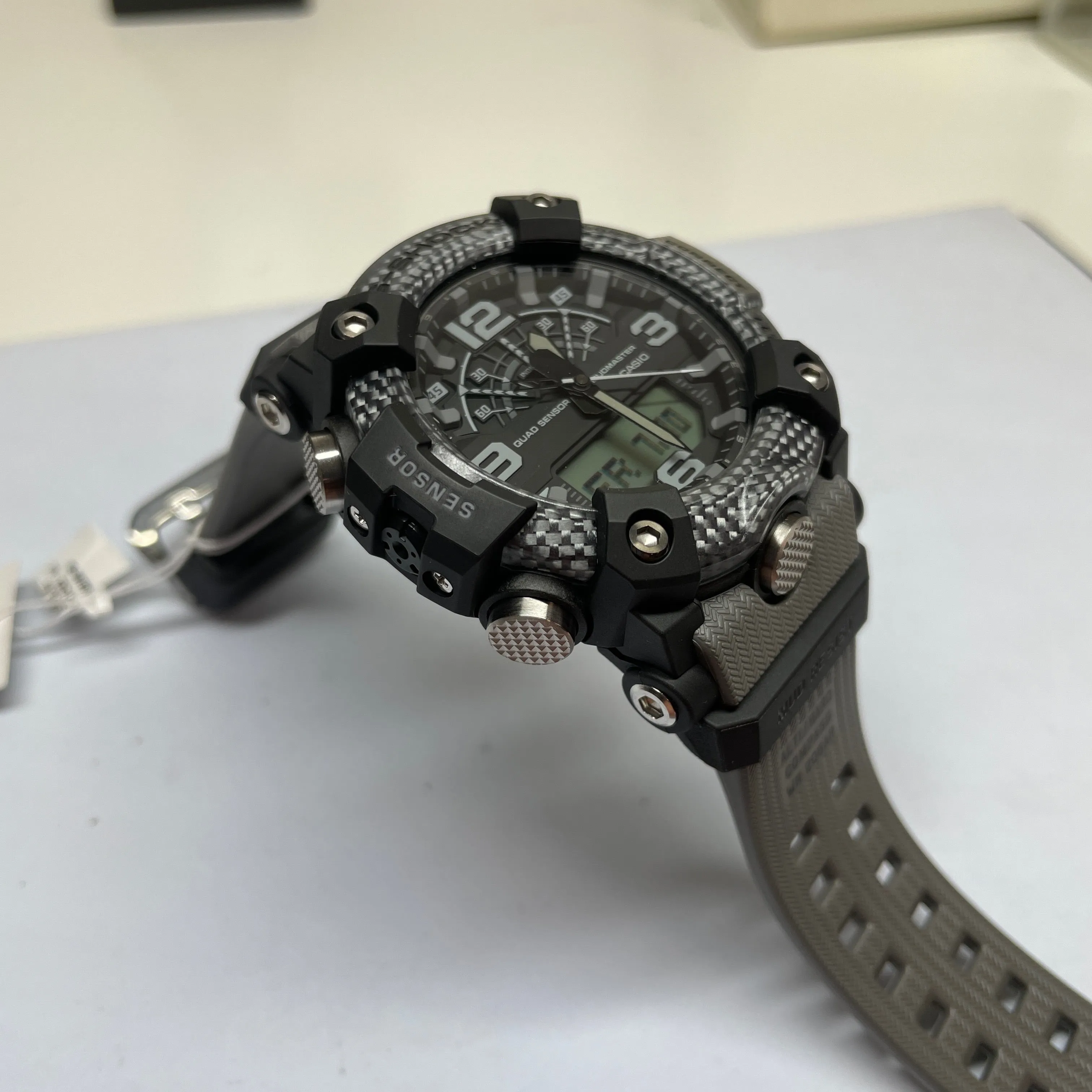 CASIO G-Shock GGB100-8A Gray Black Mudmaster Carbon Watch