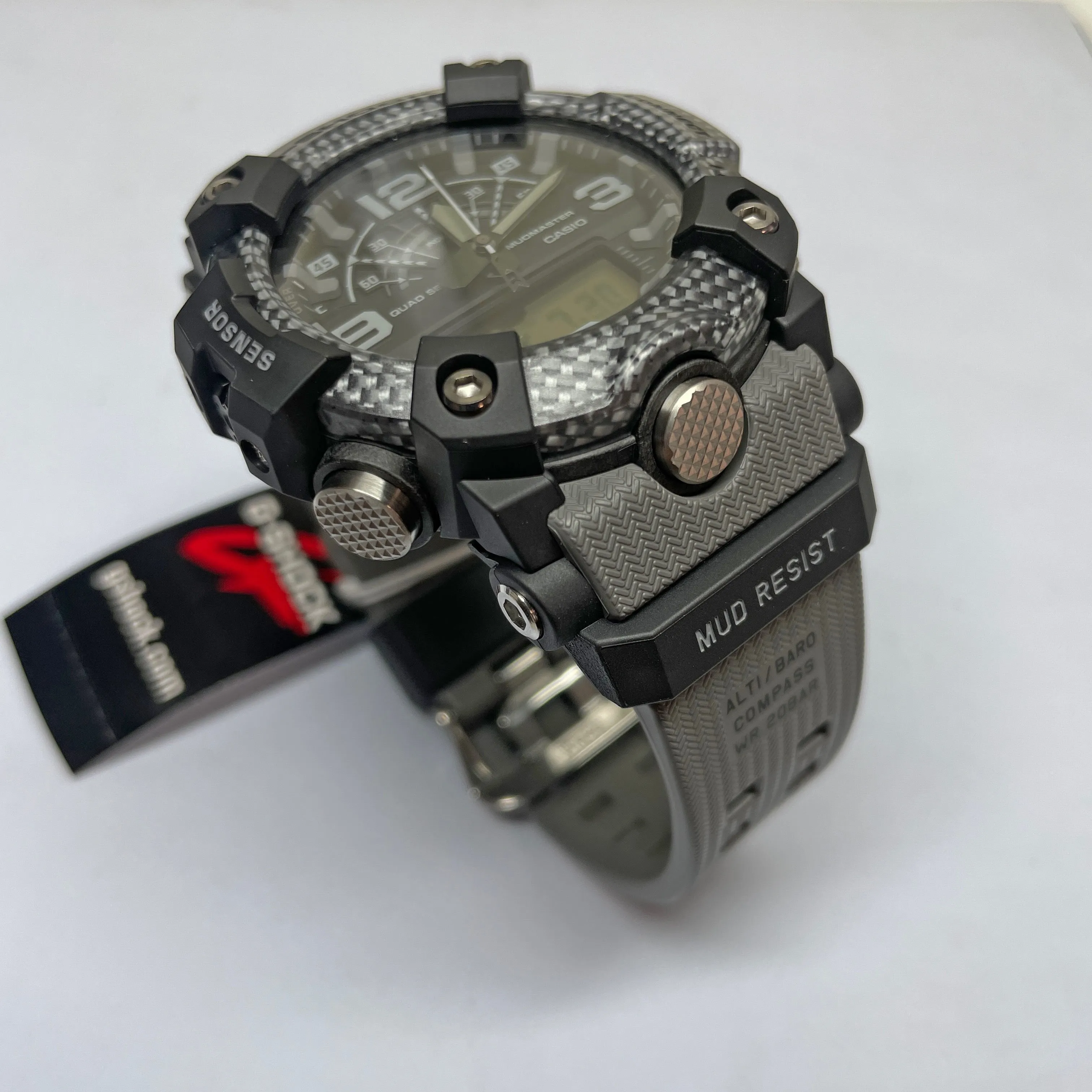 CASIO G-Shock GGB100-8A Gray Black Mudmaster Carbon Watch