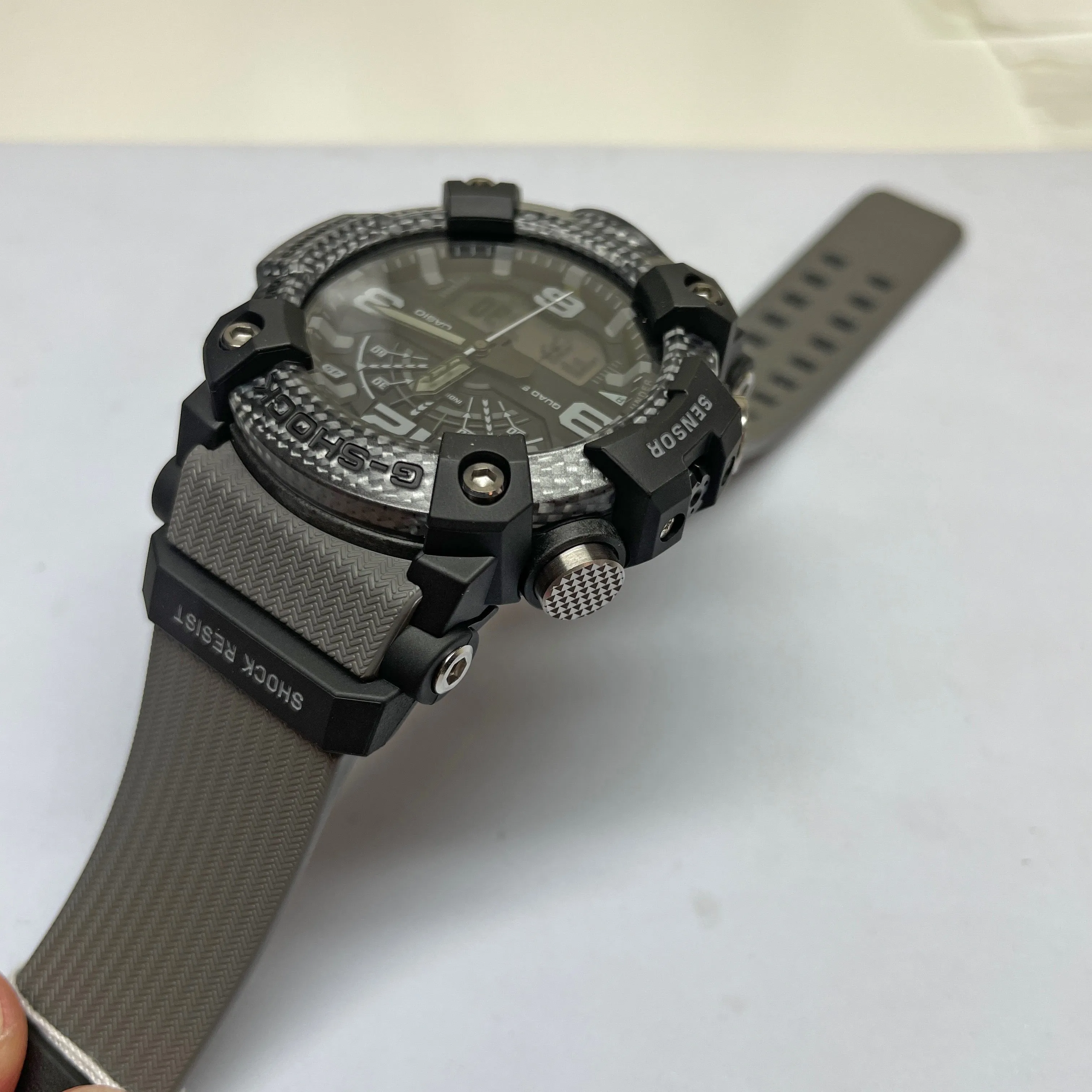 CASIO G-Shock GGB100-8A Gray Black Mudmaster Carbon Watch