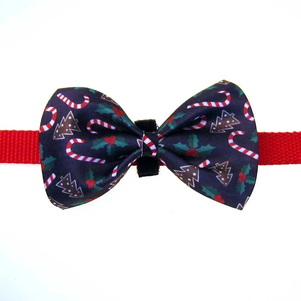 Christmas Bow Tie for Dogs and Cats