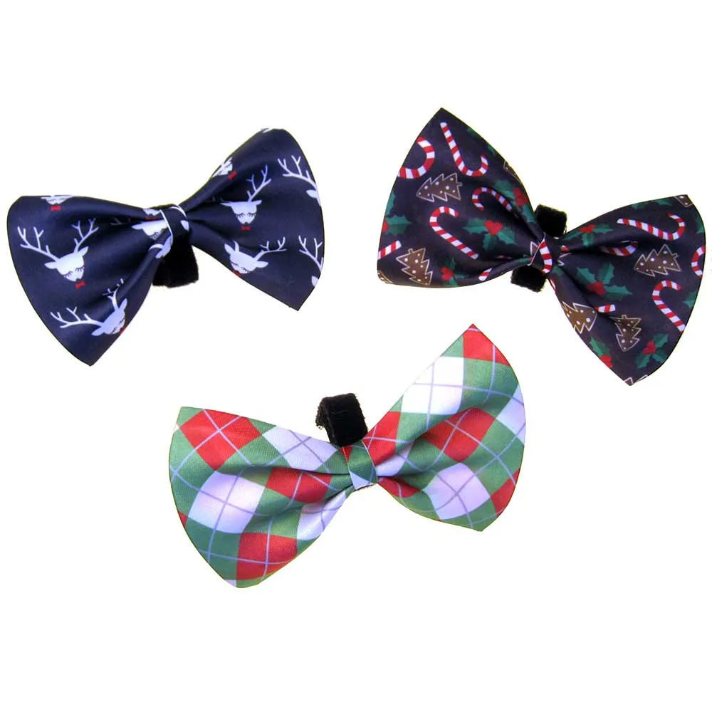 Christmas Bow Tie for Dogs and Cats