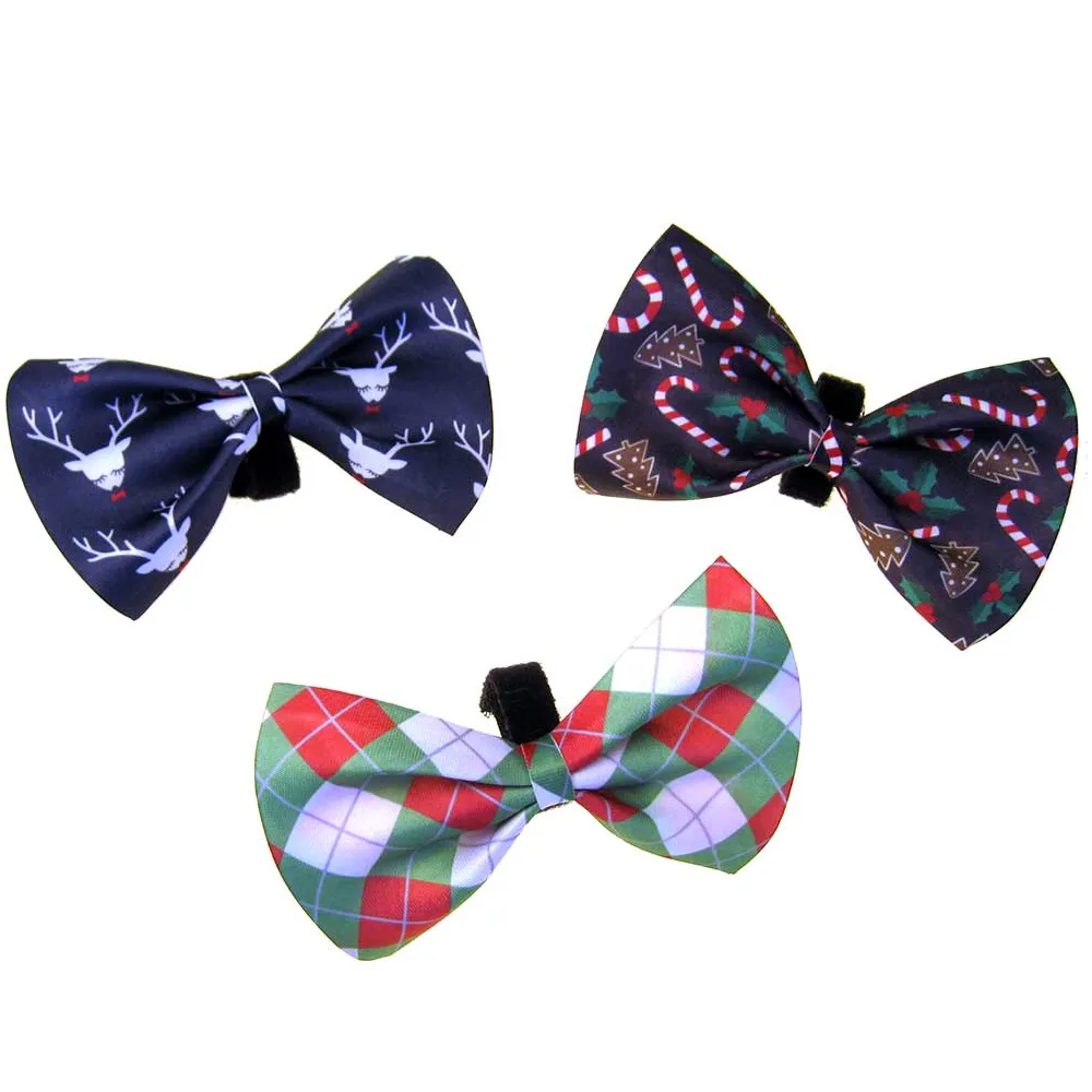 Christmas Bow Tie for Dogs and Cats