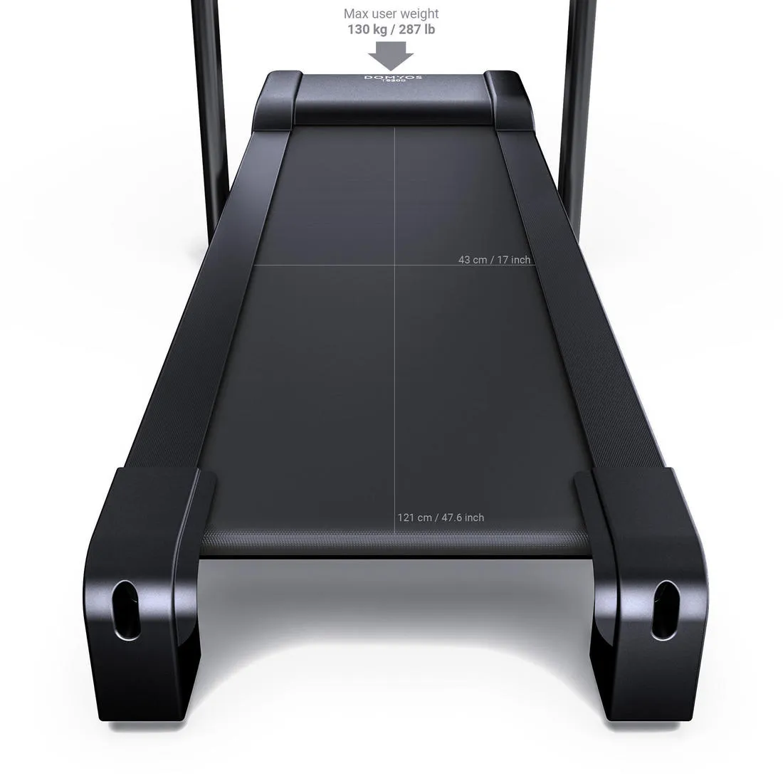 Comfortable Treadmill T520B - 13 km/h, 43⨯121 cm