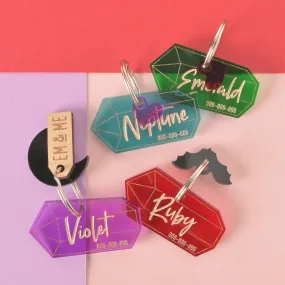 Crystal Energy Personalized Pet Tag