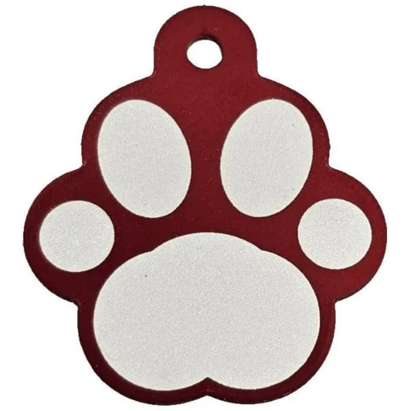 Custom Engraved Pet Tag; Special Paw