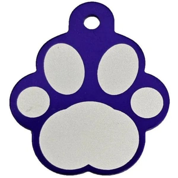 Custom Engraved Pet Tag; Special Paw