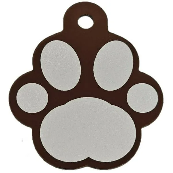 Custom Engraved Pet Tag; Special Paw