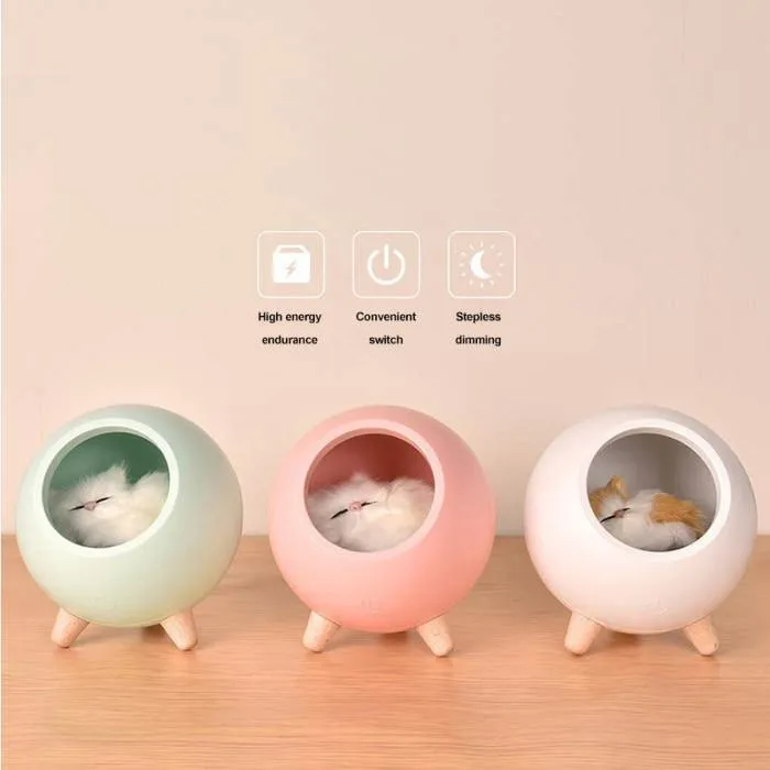 Cute Pet House USB LED Night Lamp