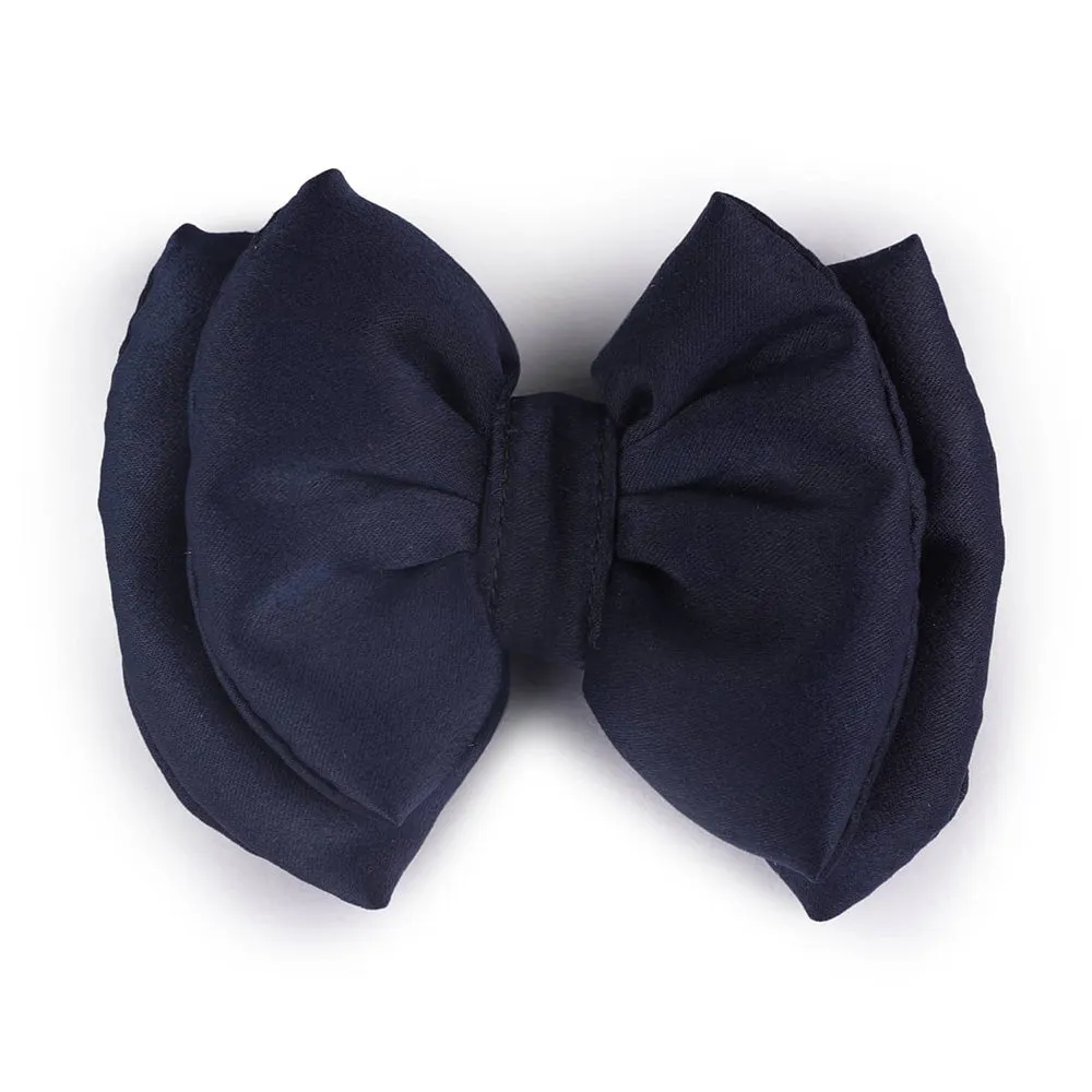 Dear Pet Navy Blue Dog Bow (Detachable)