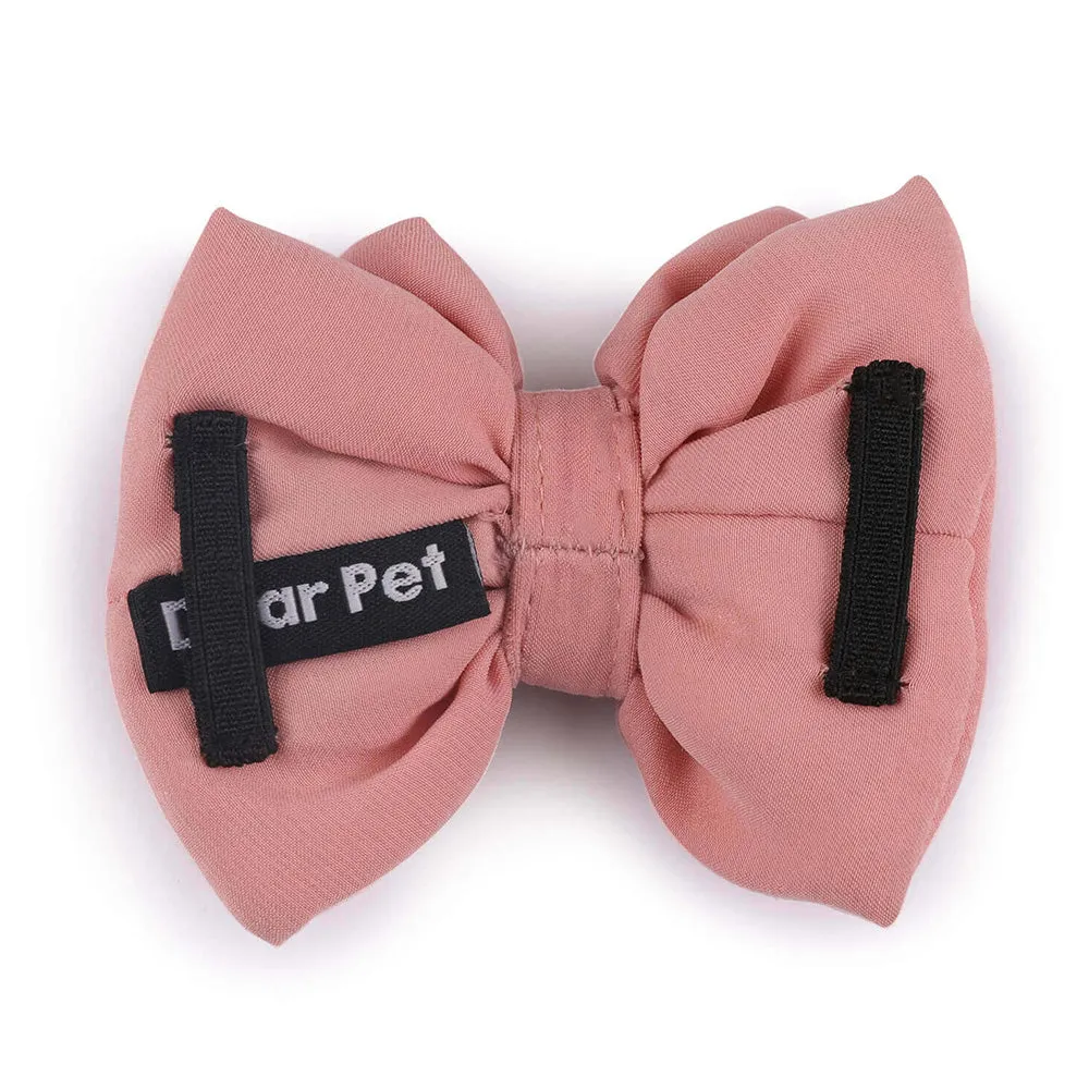 Dear Pet Peach Shaded Bow (Detachable)