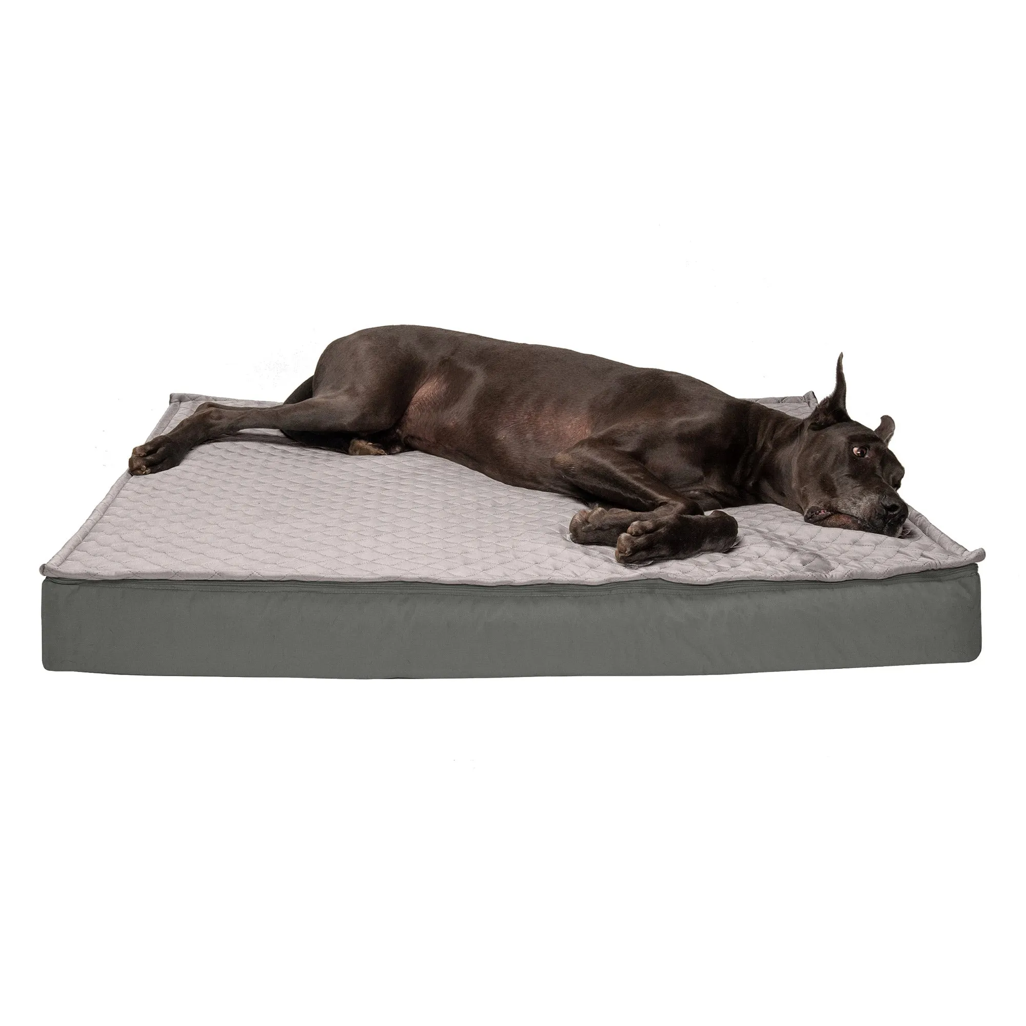 Deluxe Mattress Dog Bed - Indoor/Outdoor Quilt Top Convertible