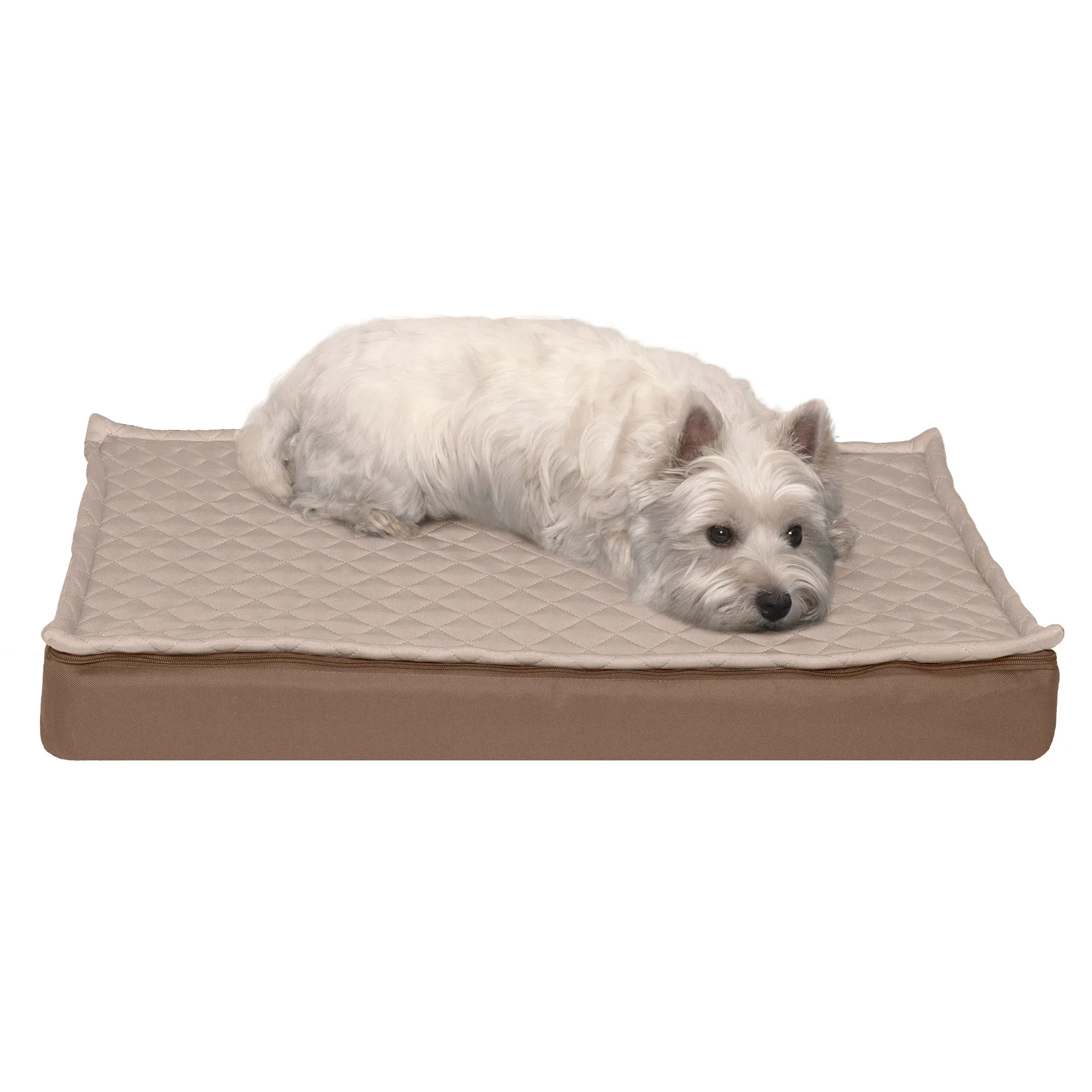 Deluxe Mattress Dog Bed - Indoor/Outdoor Quilt Top Convertible