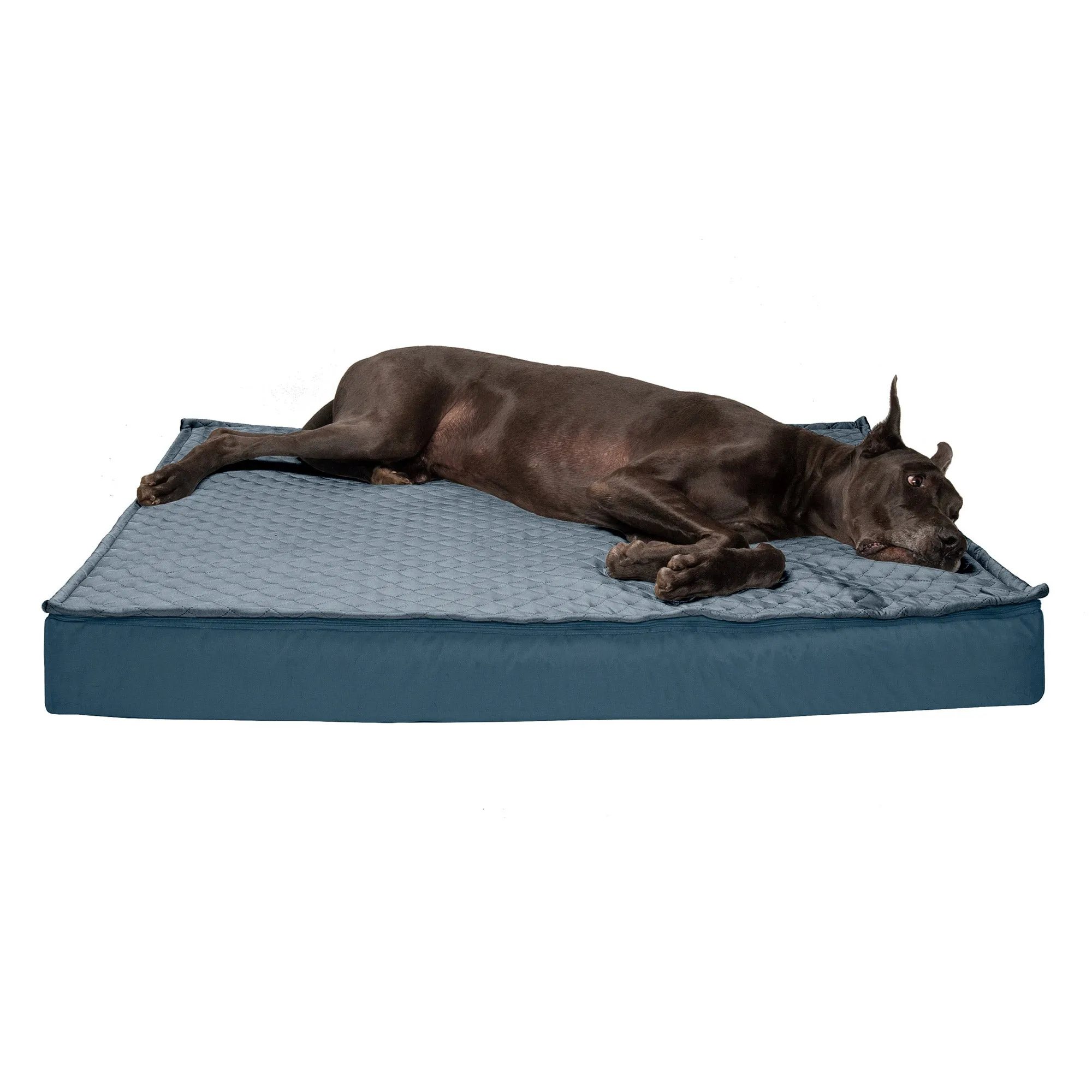 Deluxe Mattress Dog Bed - Indoor/Outdoor Quilt Top Convertible