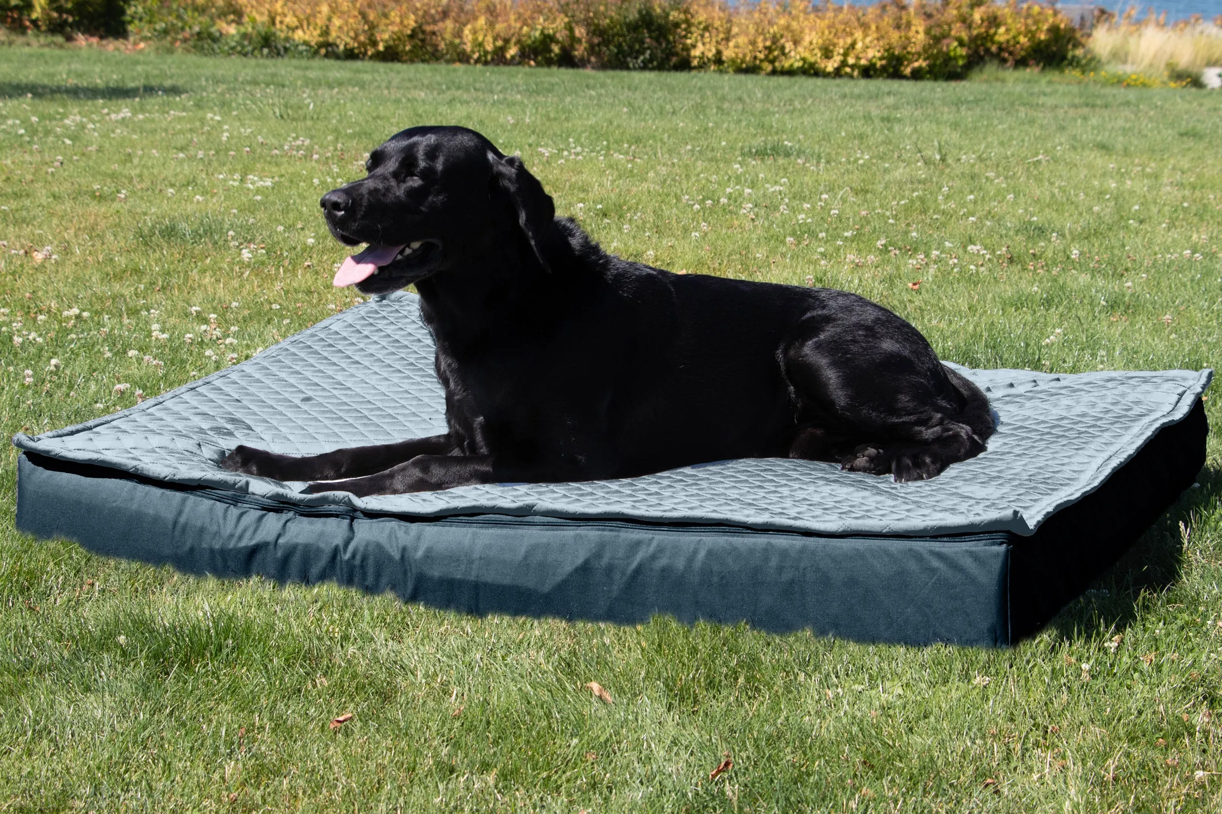 Deluxe Mattress Dog Bed - Indoor/Outdoor Quilt Top Convertible