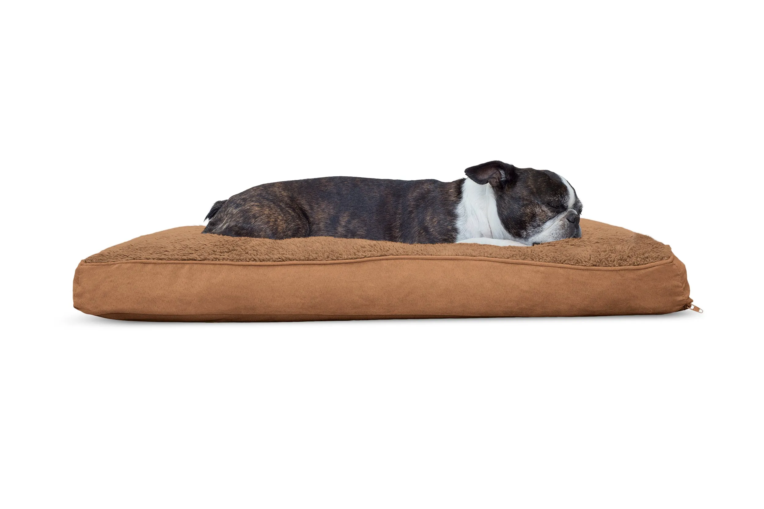 Deluxe Mattress Dog Bed - Terry & Suede