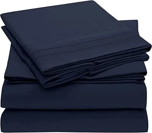 Extra Deep Pocket Bedding Sheets & Pillowcases - Hotel Luxury, Ultra Soft, Cooling Bed Sheets