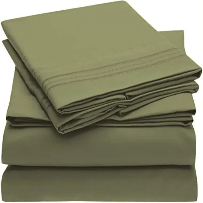 Extra Deep Pocket Bedding Sheets & Pillowcases - Hotel Luxury, Ultra Soft, Cooling Bed Sheets