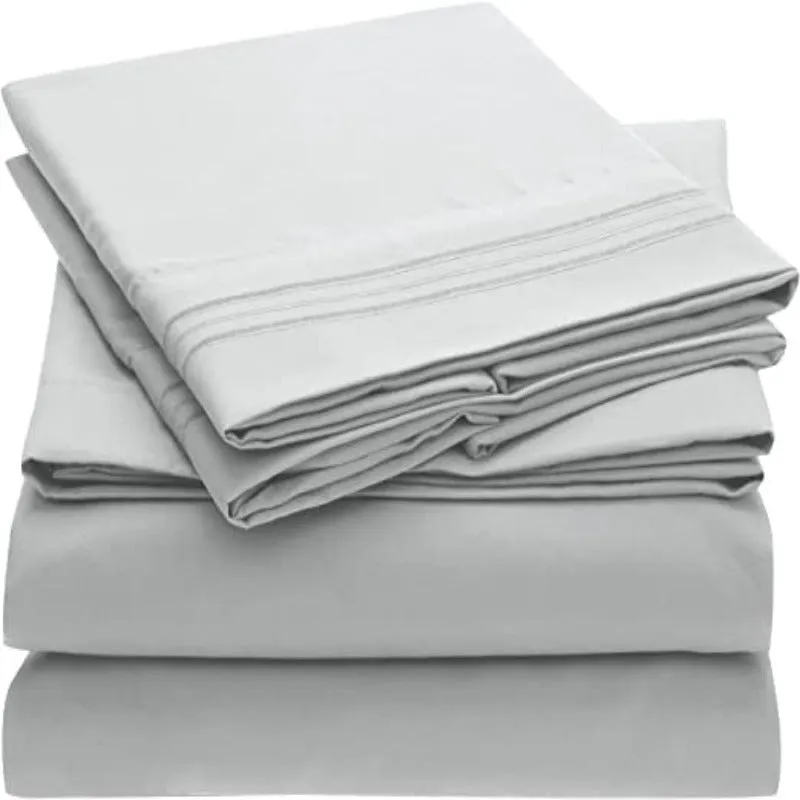 Extra Deep Pocket Bedding Sheets & Pillowcases - Hotel Luxury, Ultra Soft, Cooling Bed Sheets