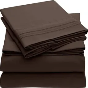 Extra Deep Pocket King Size Sheets - Bedding Sheets & Pillowcases - Hotel Luxury, Ultra Soft, Cooling Bed Sheets