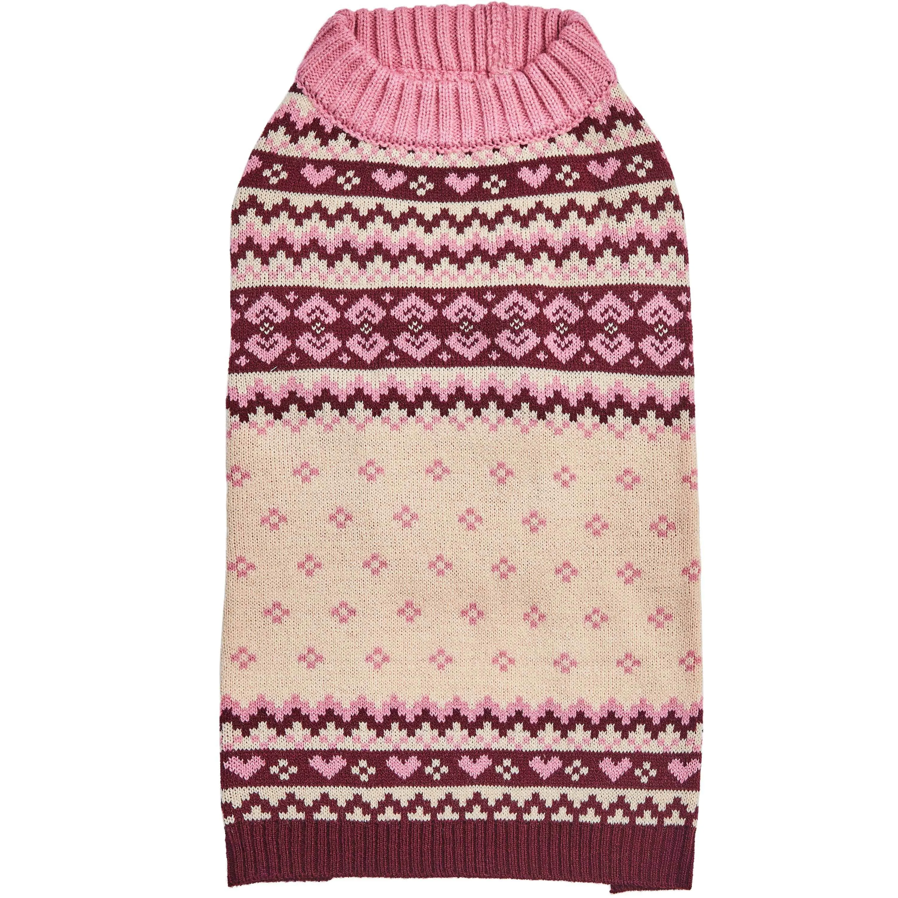 Fair Isle Dog Sweater