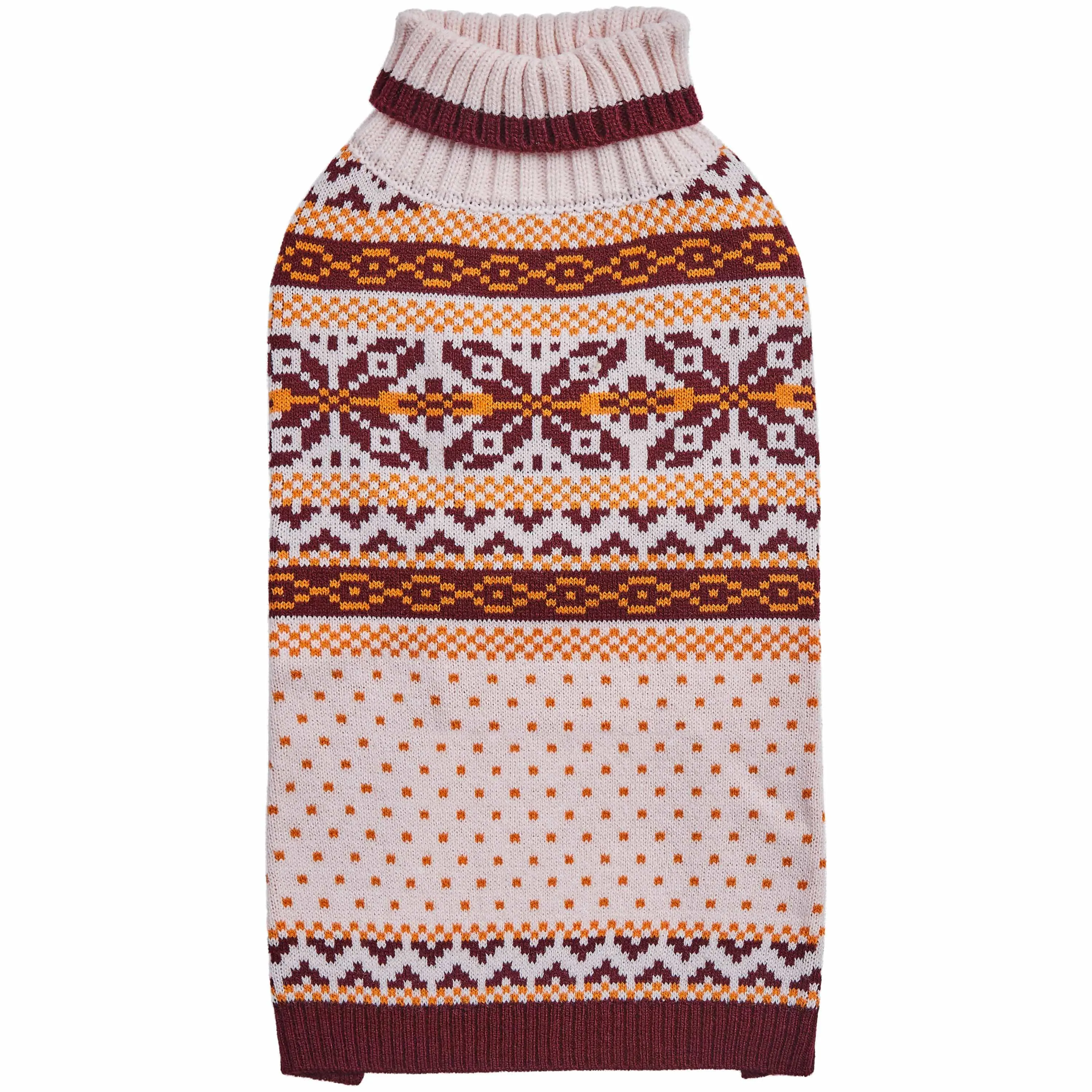 Fair Isle Dog Sweater