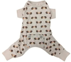 Fashion Pet Hedgehog Dog Pajamas Gray - Medium