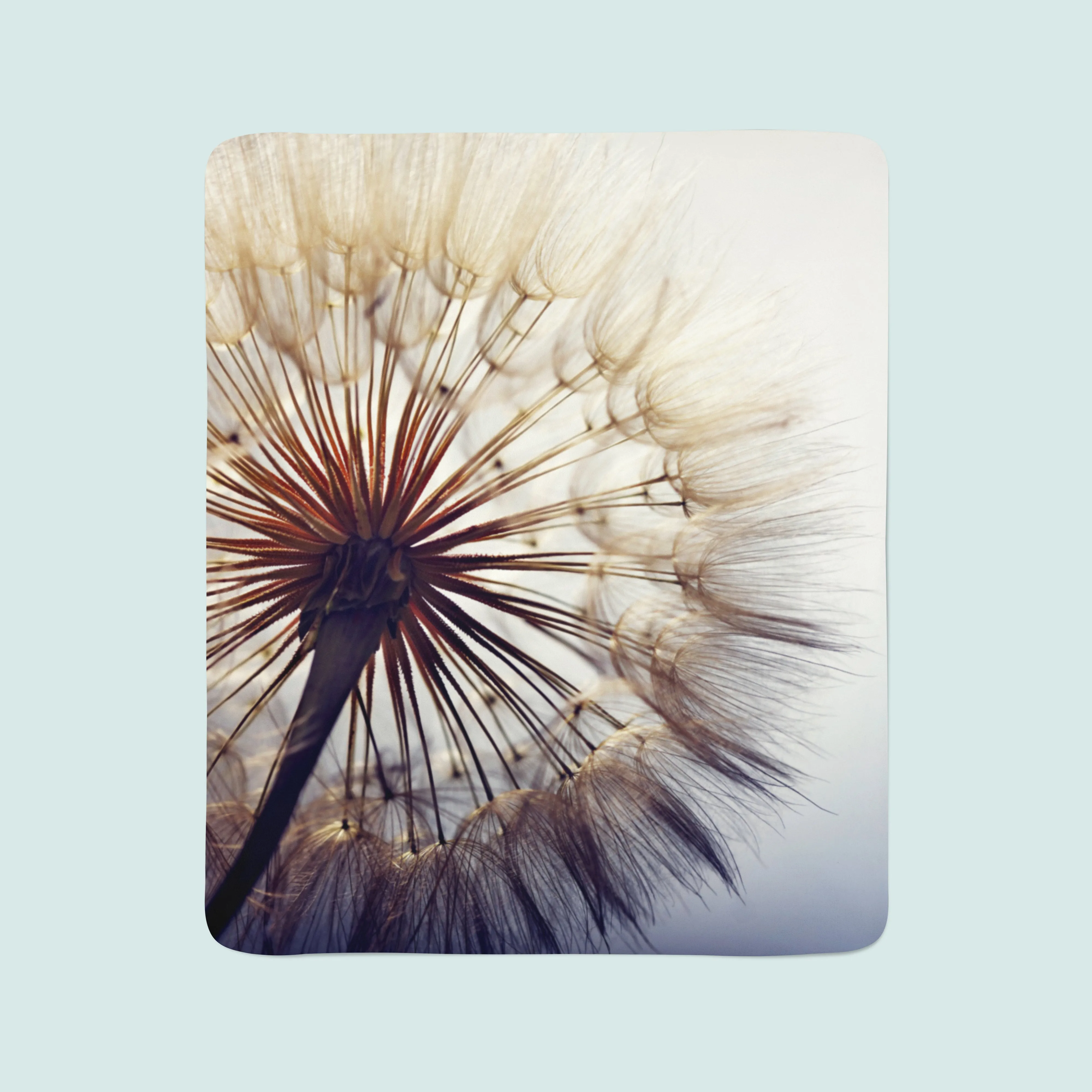 Fleece Blanket Amazing Dandelion