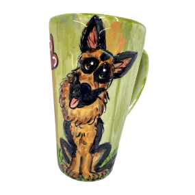 German Shepherd Latte