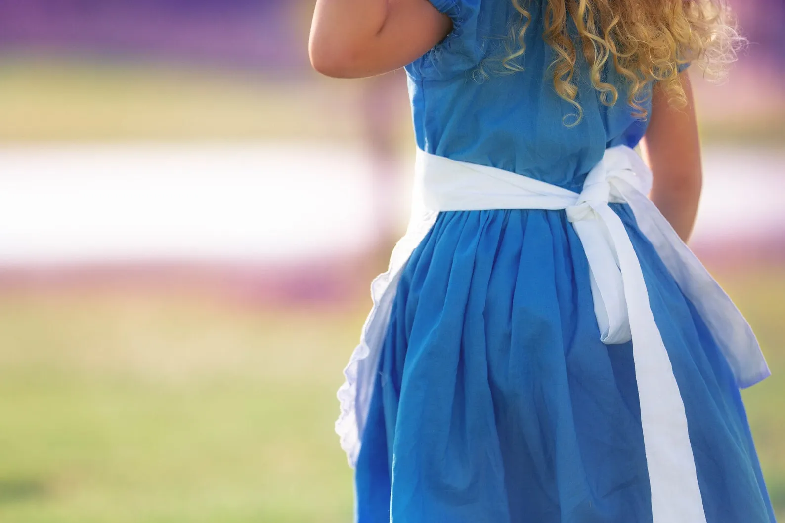 Girls Alice Adventures in Wonderland Dress