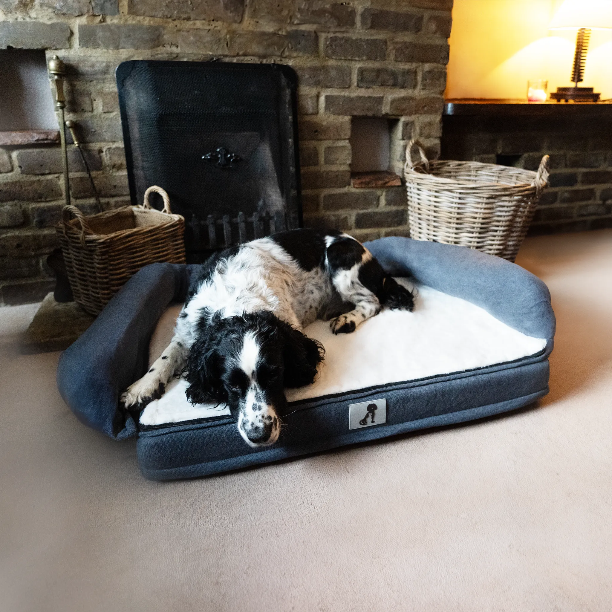 Grayson Luxury Memory Foam Dog Bed XL 120 x 80cm