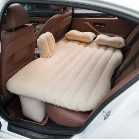 Inflatable Sleep and Relaxation Backseat Car Bed