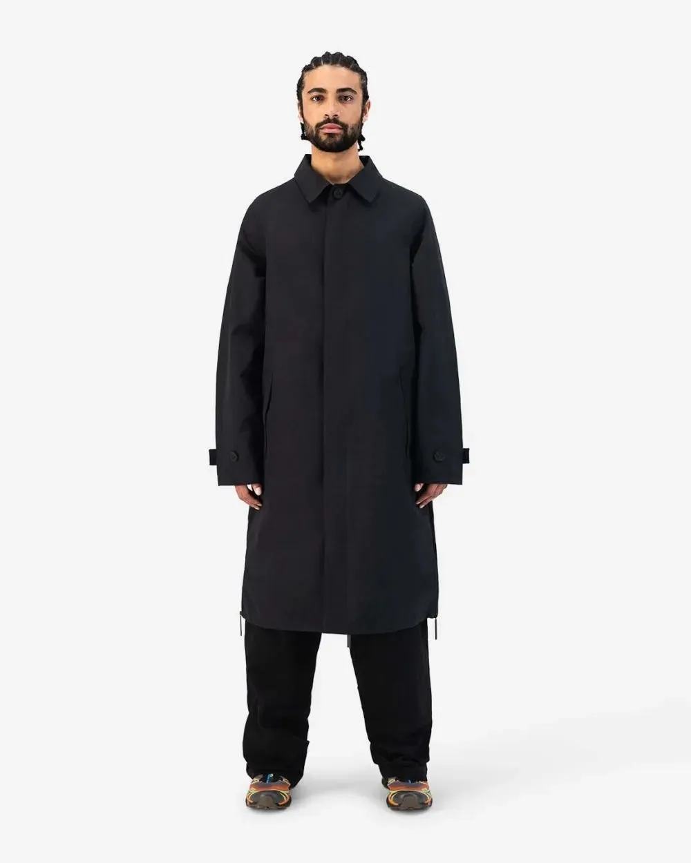 MAIUM Mac Raincoat Black unisex