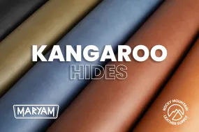 Maryam - Kangaroo Vacchetta - Veg Tanned Kangaroo Leather (HIDES)