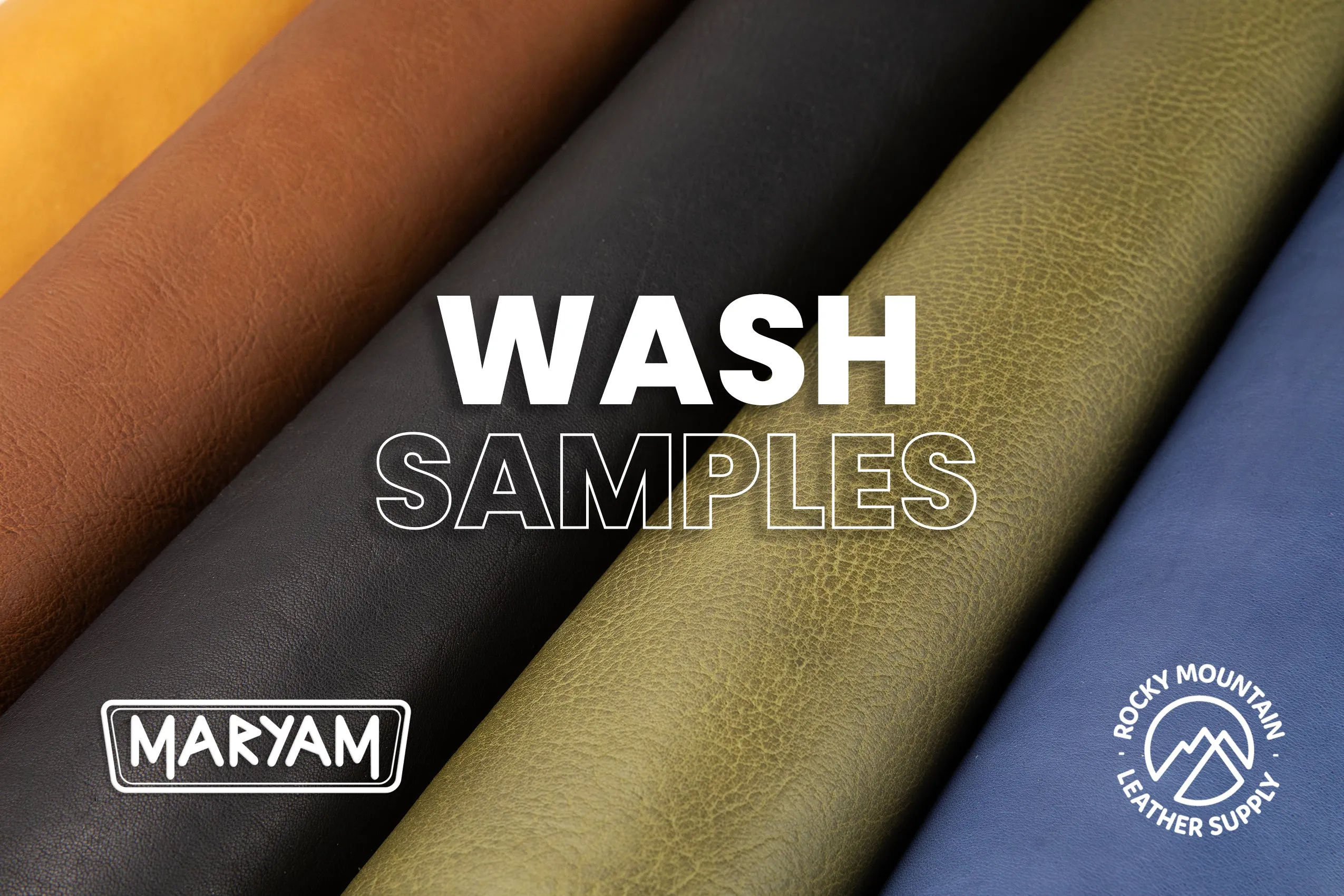 Maryam - Wash - Veg Tanned Premium Horse Front Leather (SAMPLES)