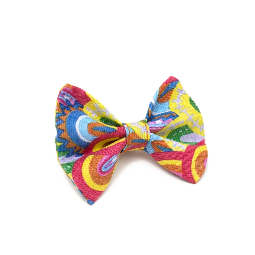 Over the Rainbow Cat Bow Tie by Hiro   Wolf