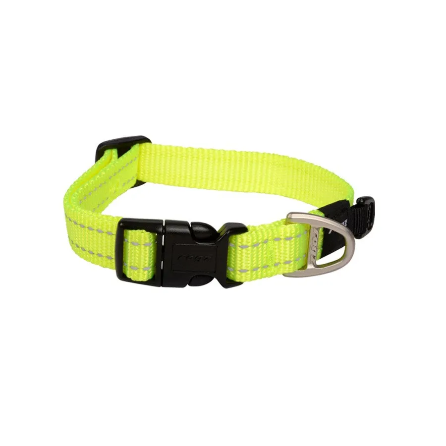 Rogz Dog Collar Dayglow