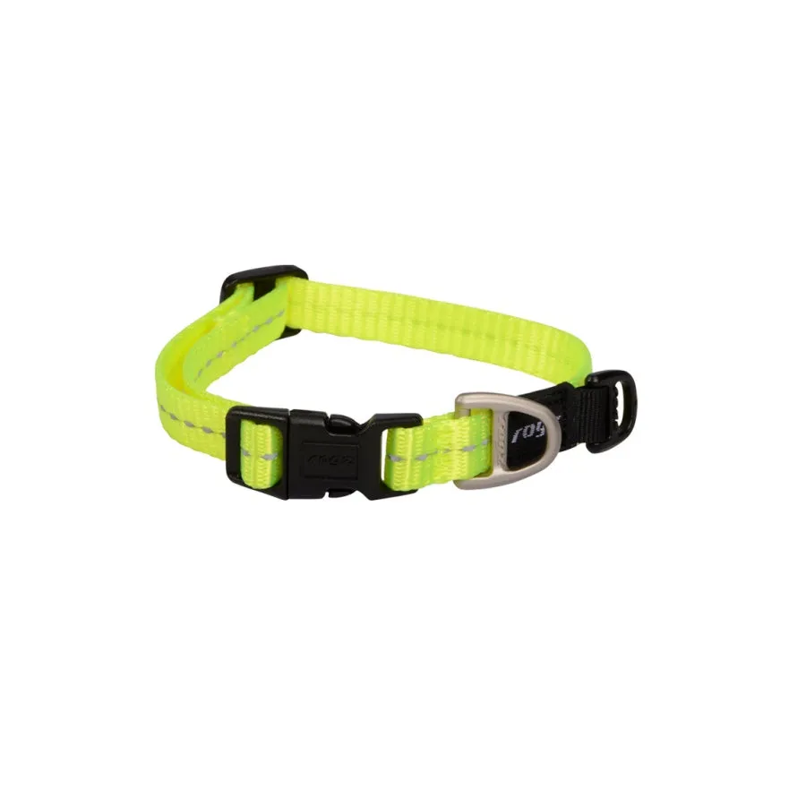 Rogz Dog Collar Dayglow