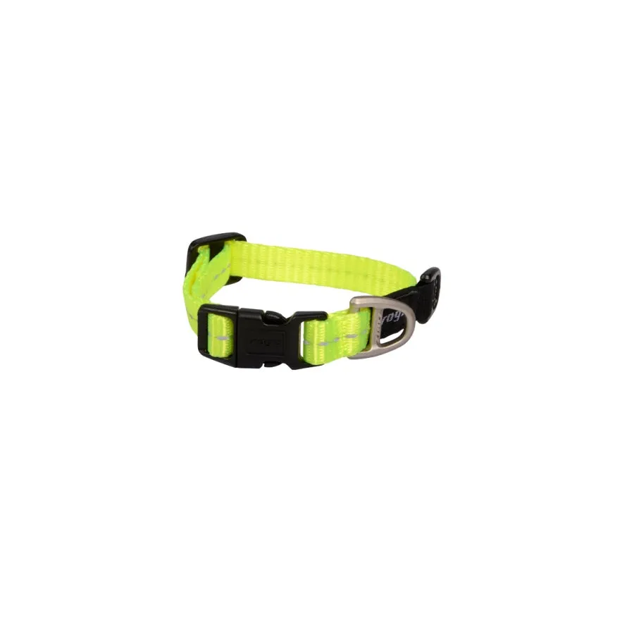 Rogz Dog Collar Dayglow