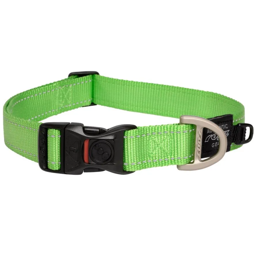 Rogz Dog Collar Lime