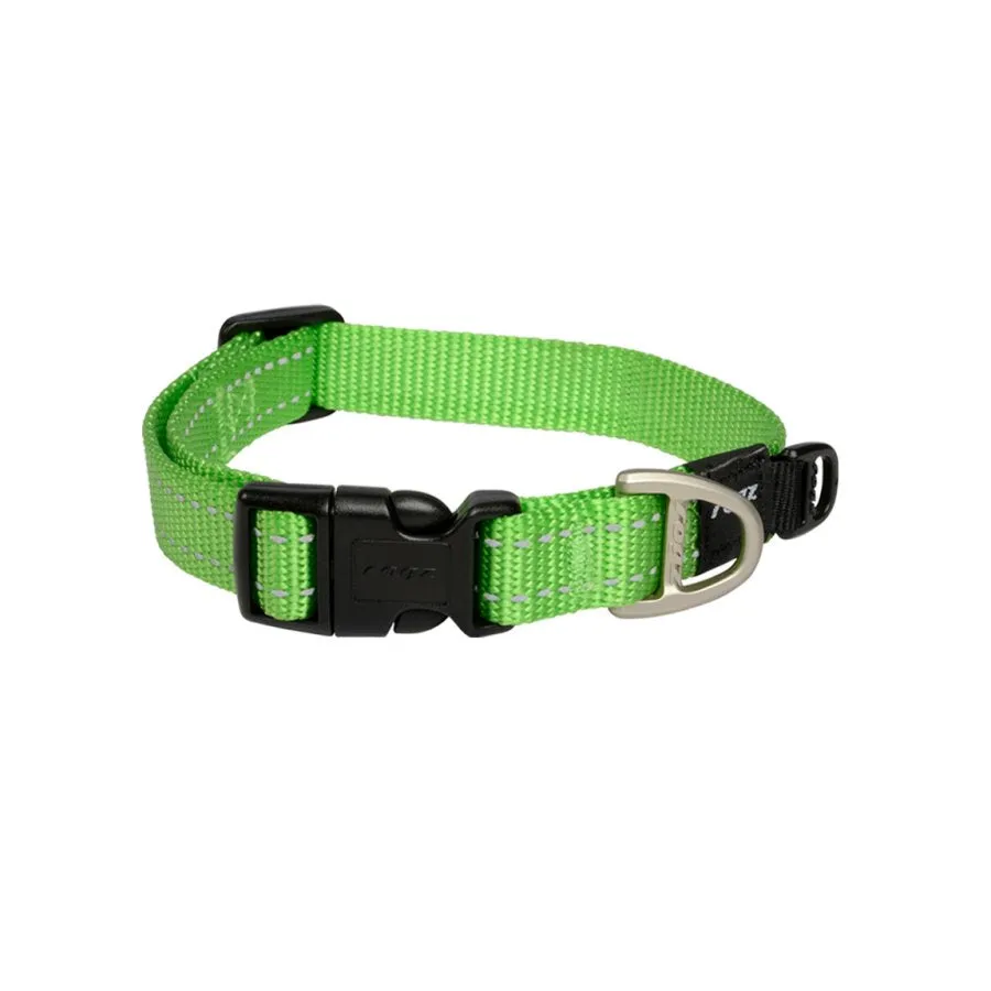 Rogz Dog Collar Lime