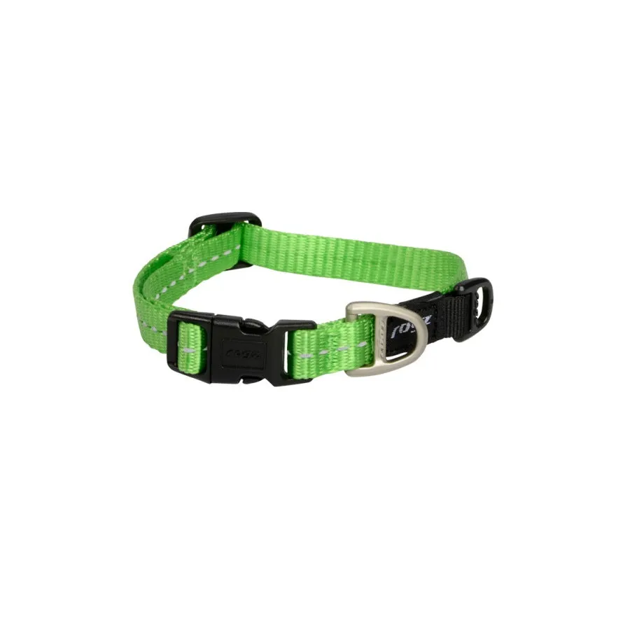 Rogz Dog Collar Lime