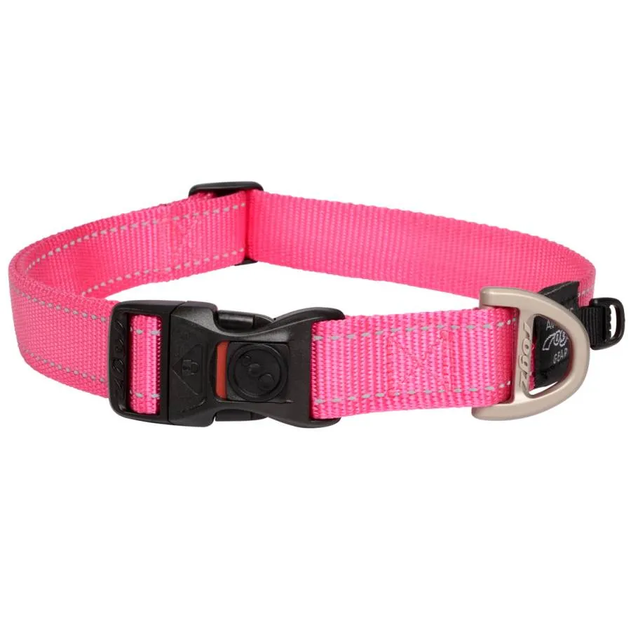 Rogz Dog Collar Pink