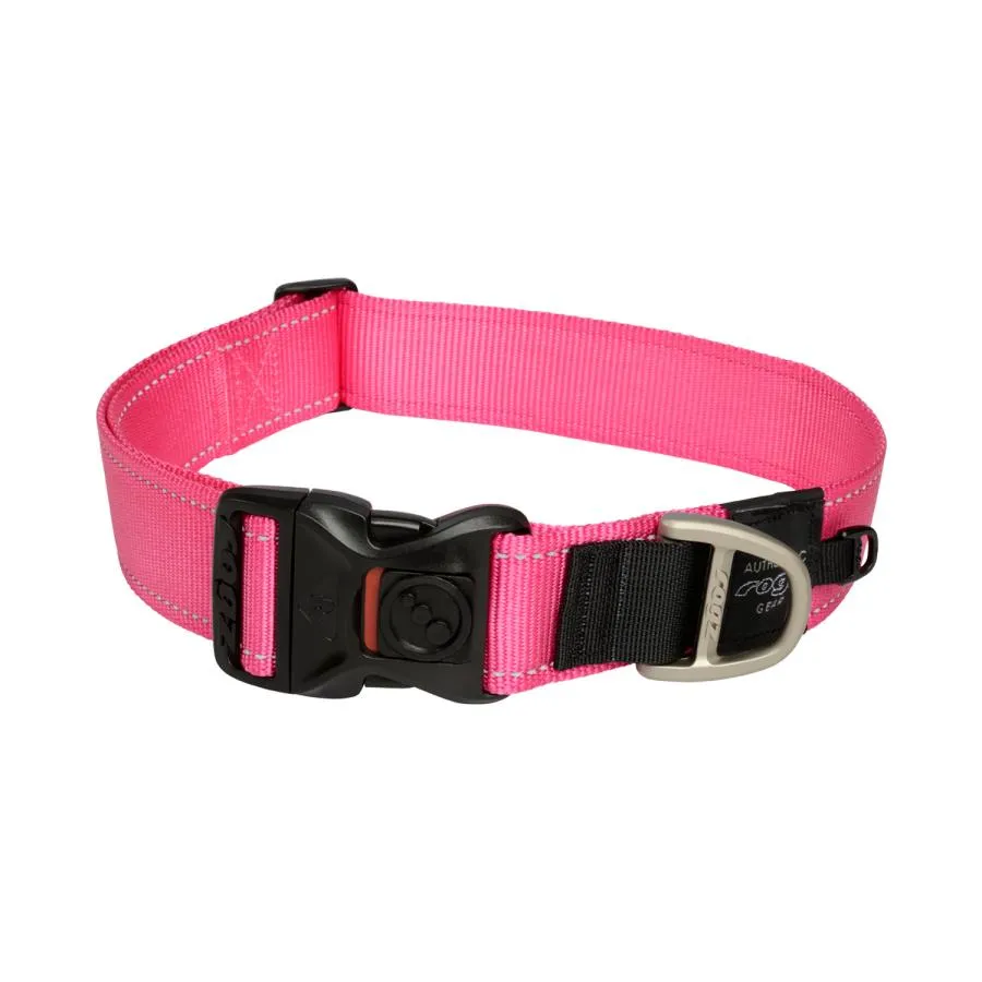 Rogz Dog Collar Pink