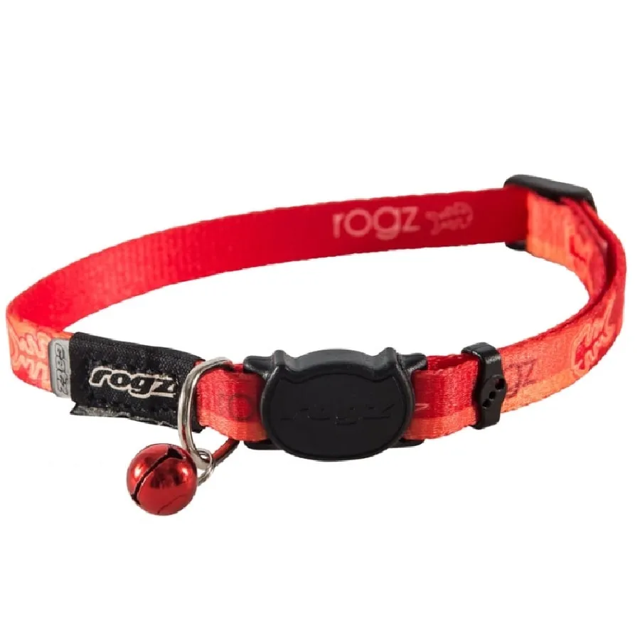 Rogz Kiddycat Safeloc Collar Tango Fish